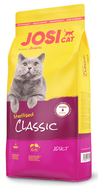 JosiCat Sterilised Classic – сухой корм для стерилизованных и кастрированных котов