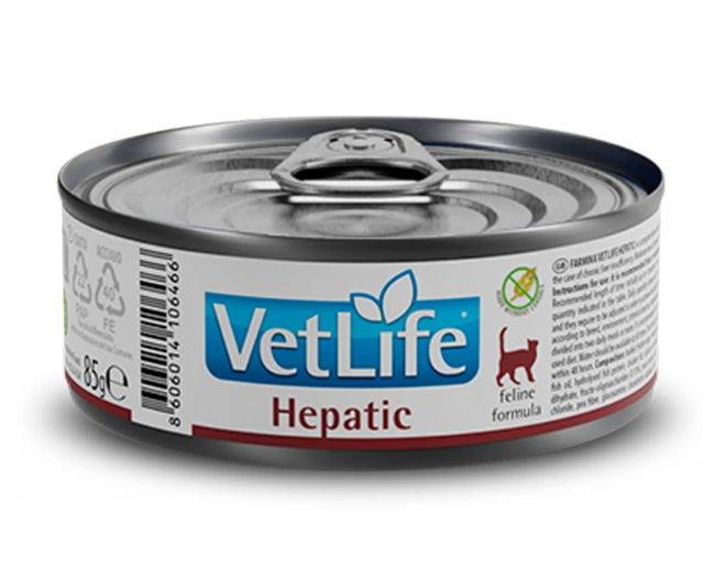 Farmina Vet Life Hepatic - влажный корм для кошек при хронической печеночной недостаточности
