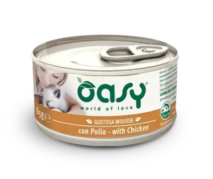 OASY CAT курица - влажный корм для взрослых котов