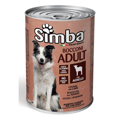 SIMBA LAMB – консерви з ягням для дорослих собак