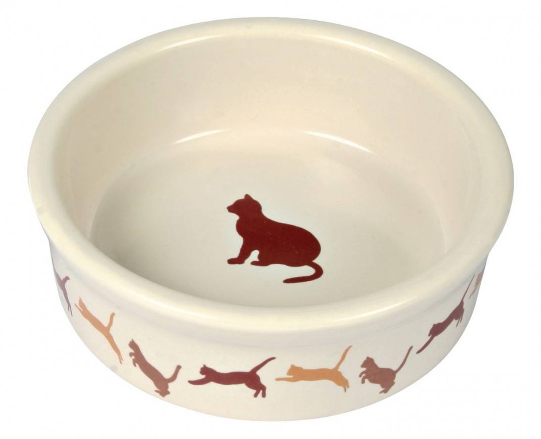Trixie Коты – керамическая миска с рисунком 