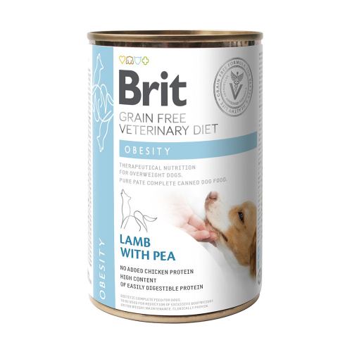 Brit VetDiets Obesity – вологий корм для собак при ожирінні та надмірній вазі
