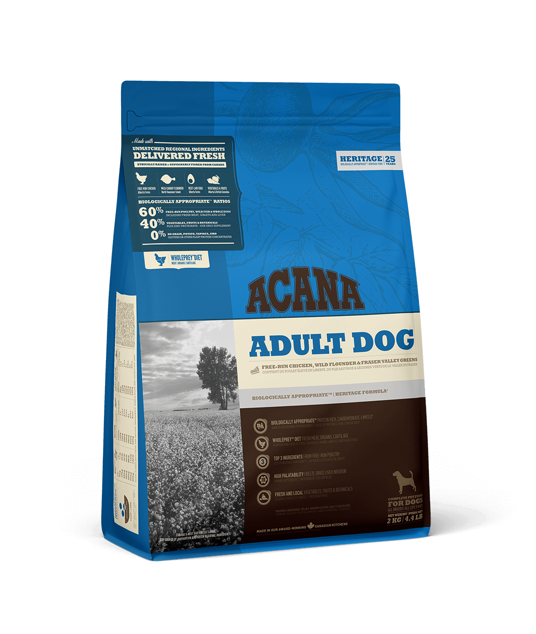 ACANA Adult Dog – сухой корм для взрослых собак 