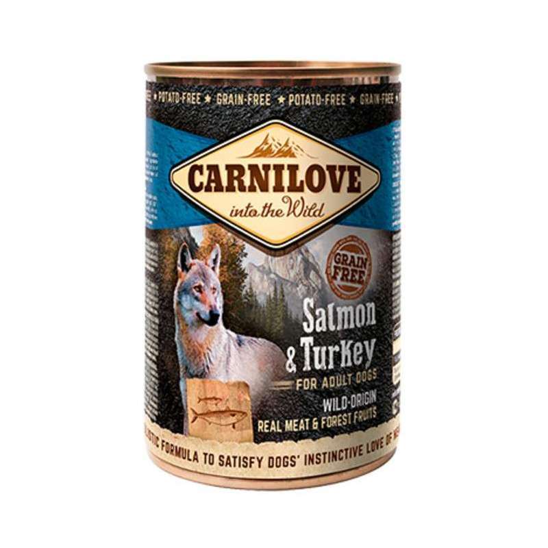 Carnilove Salmon & Turkey for Adult Dogs – консерва з лососем і індичкою для дорослих собак