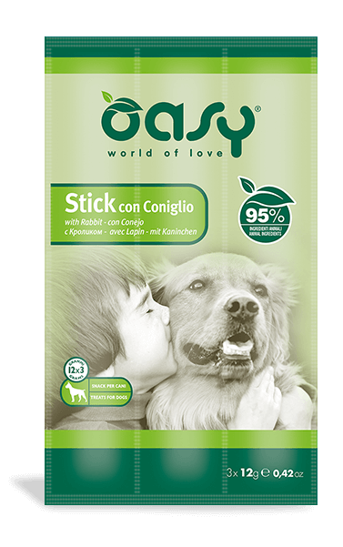 OASY DOG Stick Кролик  - палички з кроликом