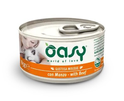 OASY CAT Говядина - влажный корм для взрослых котов