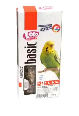 Колосок LoLo Pets - лакомства Loloрets для волнистых попугаев в период линки