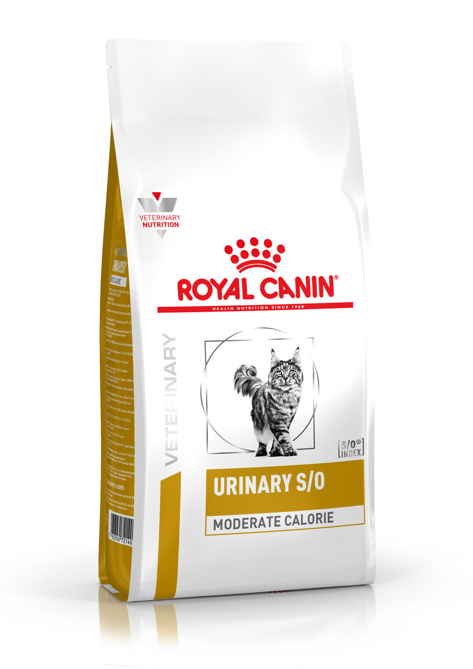 Royal Canine Urinary S/O Moderate Calorie – лечебный сухой корм для взрослых котов при заболеваниях нижних мочевыводящих путей