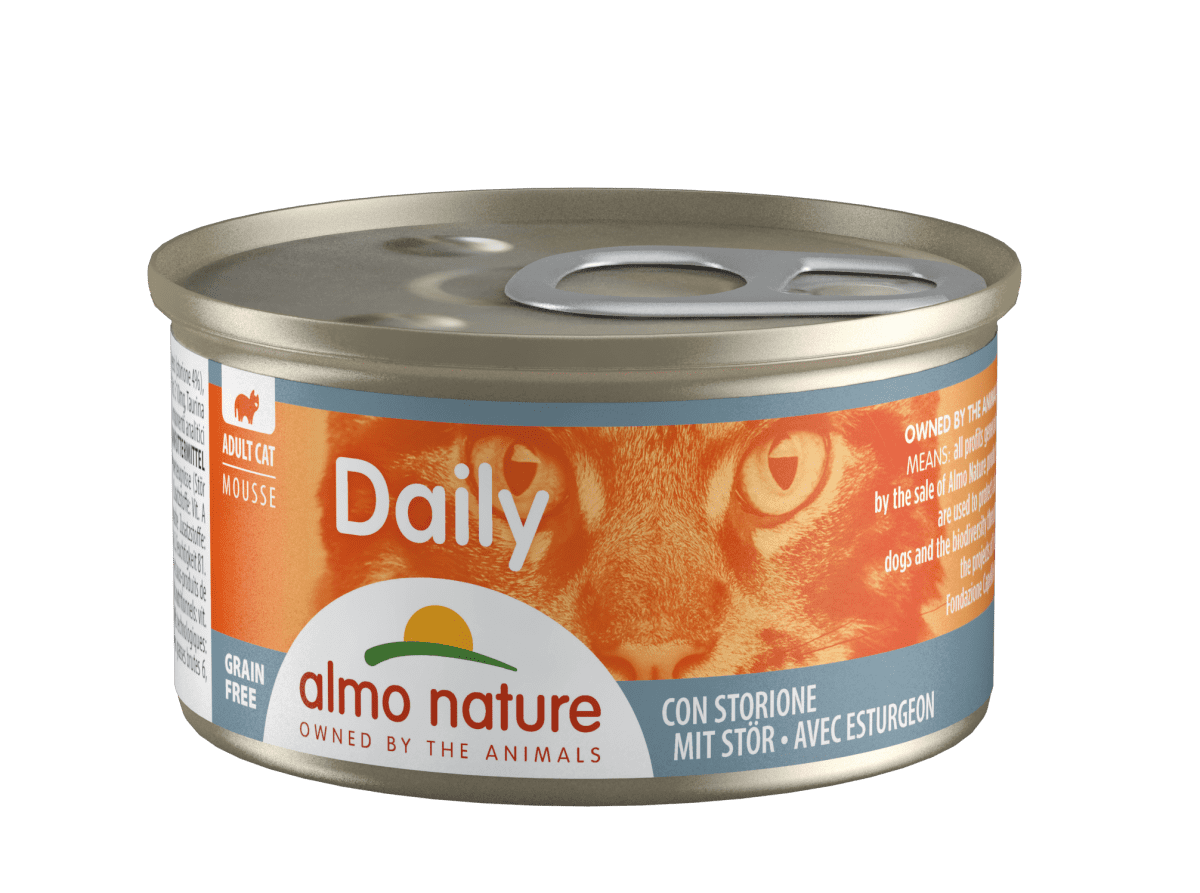 Almo Nature "Daily Menu" Sturgeon – консерви для кішок з осетром