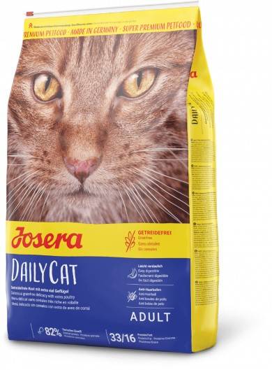 JOSERA DAILYCAT – сухой беззерновой корм для домашних котов