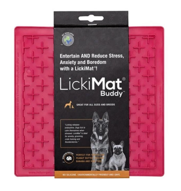 LickiMat Buddy - каучуковий килимок для повільного харчування собак