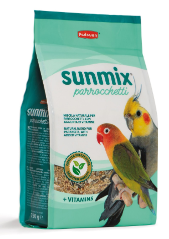 PADOVAN SUNMIX parrocchetti – корм для средних попугаев