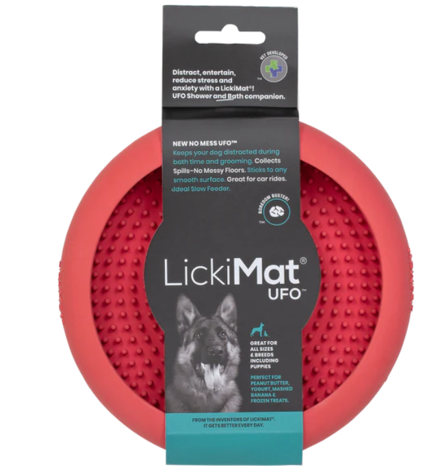 LickiMat Dog Ufo – каучуковая миска для медленного питания собак