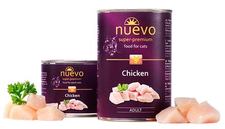 Nuevo Adult Chicken – консервы с курицей для взрослых котов