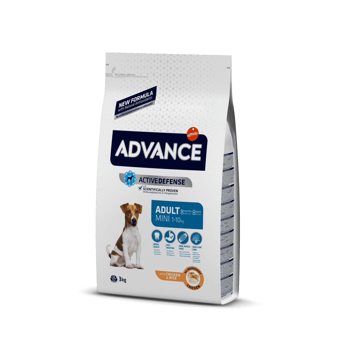 Advance Mini Adult – сухой корм для взрослых собак маленьких пород