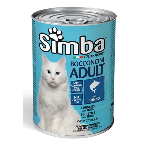 SIMBA TUNA – консерви з тунцем для дорослих котів