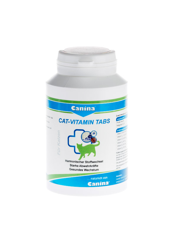 Canina Cat-Vitamin Tabs – витаминный комплекс для котов всех возрастов