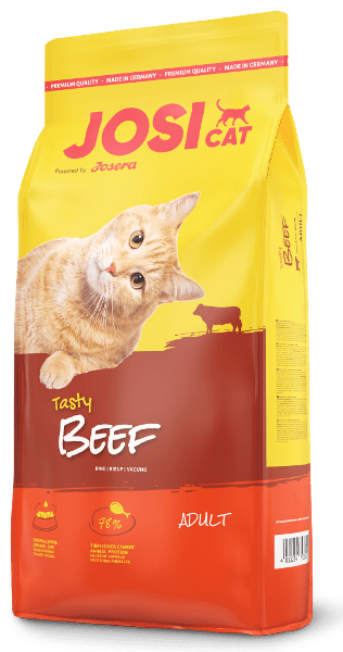 JosiCat Tasty Beef – сухий корм з яловичиною для дорослих котів