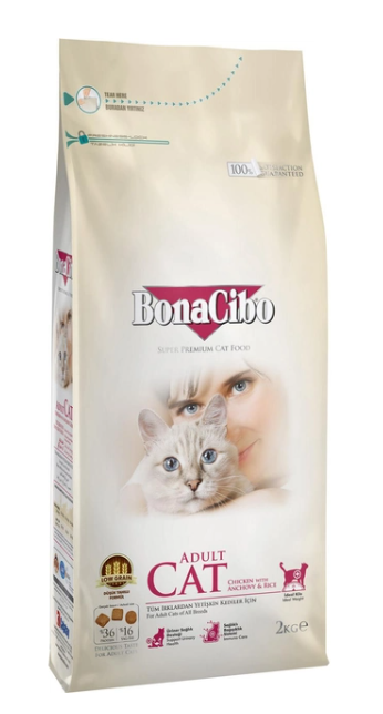   BonaCibo ADULT CAT – сухий корм для дорослих котів усіх порід