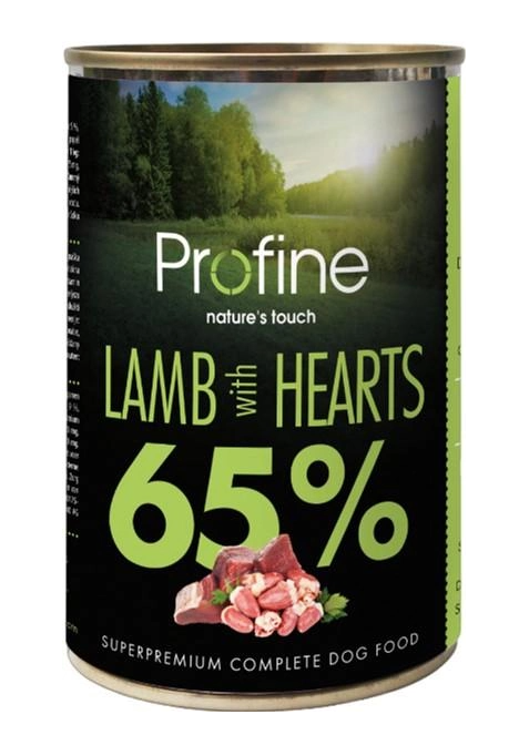 Profine Dog Lamb with Hearts - вологий корм з ягнятиною та курячими сердечками для дорослих собак