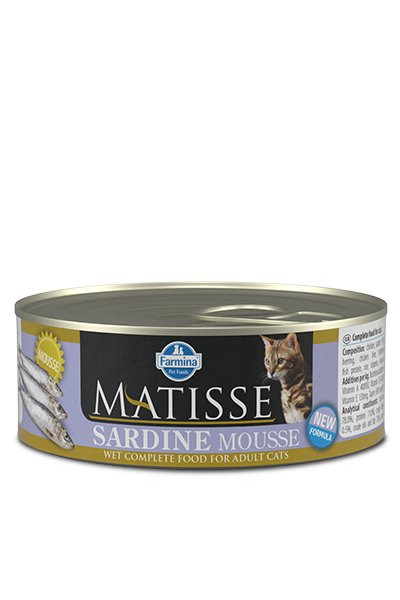 Farmina Matisse Cat Mousse Sardine — влажный корм с сардиной для кошек