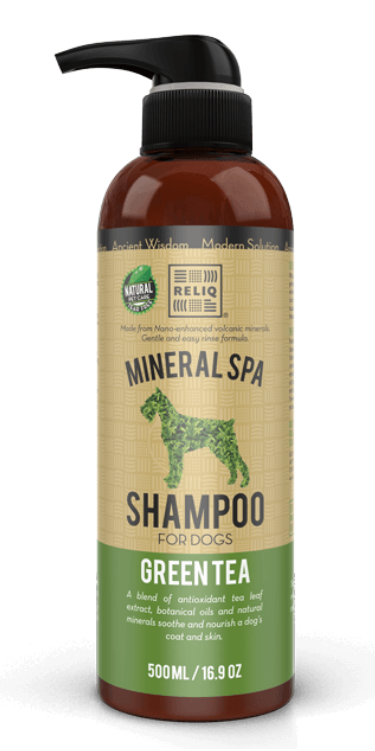 RELIQ MINERAL SPA SHAMPOO GREEN TEA – шампунь для собак з екстрактом зеленого чаю