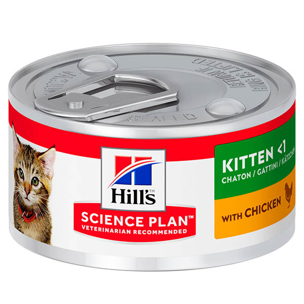 Hill's SP Feline Kitten Chicken – влажный корм для котят с курицей