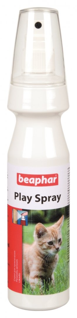 Beaphar Play Spray – спрей для залучення кішок і кошенят в місця для ігор і заточки кігтів