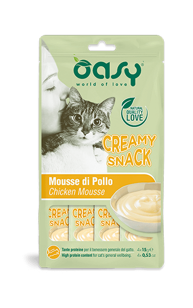 OASY CAT Сreamy Chiken - кремовые лакомства для котов с курицей