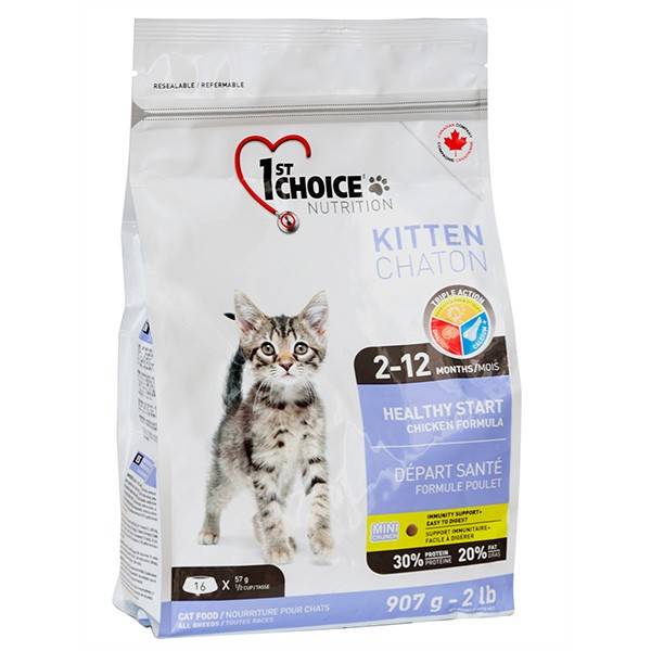 1ST CHOICE KITTEN HEALTHY START – сухой корм для котят