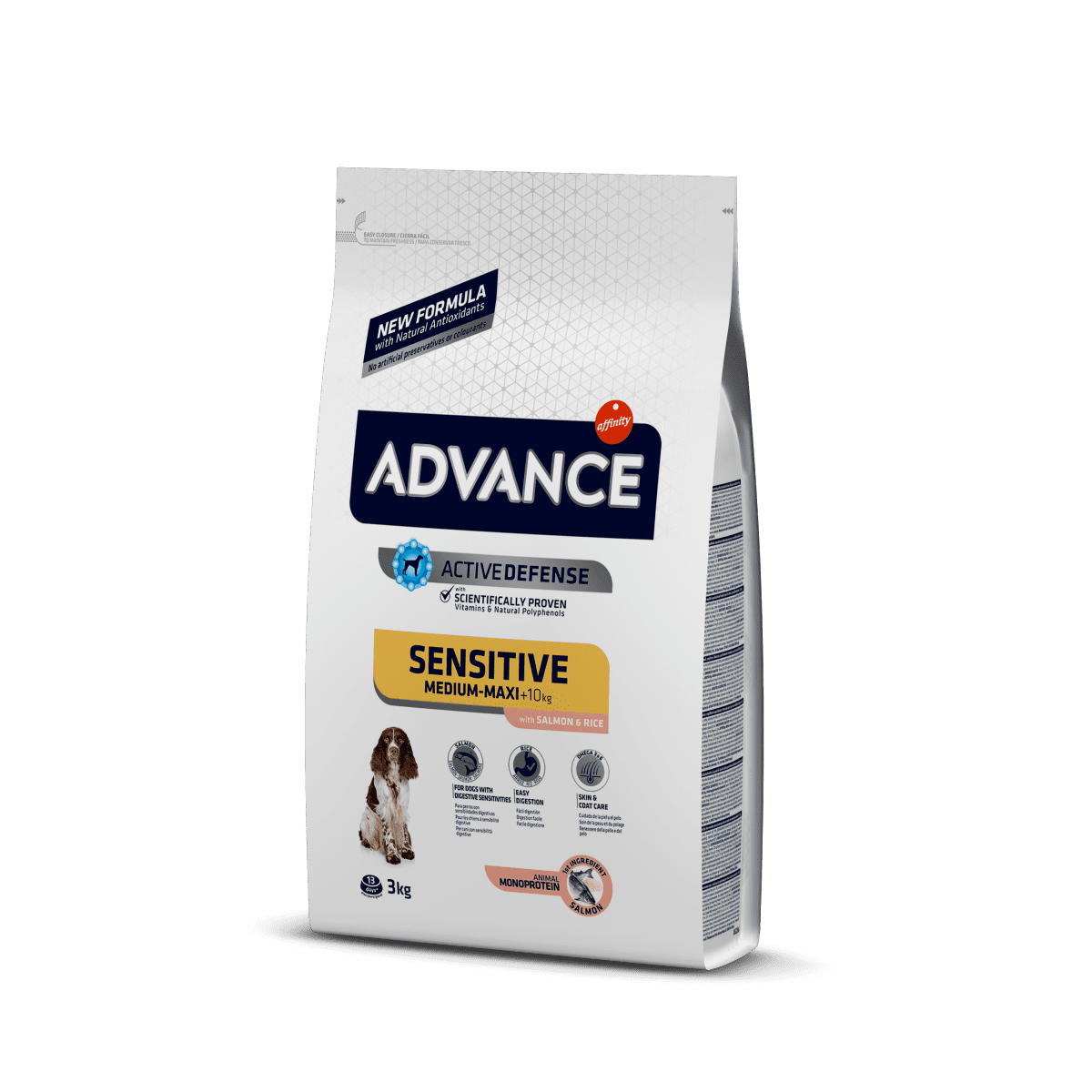 Advance Sensitive Salmon&Rice – сухой корм для взрослых собак с чувствительным пищеварением