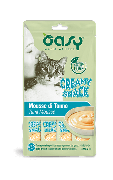 OASY CAT Сreamy Tuna - кремові ласощі для котів з тунцем