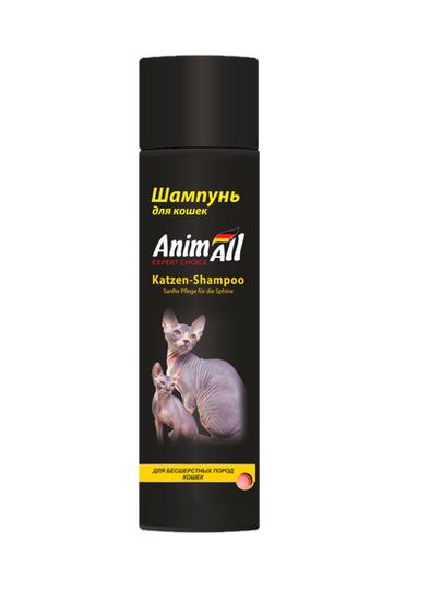 AnimAll - Шампунь для безшерстих порід котів