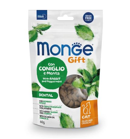 Monge Gift Cat Dental кролик и перцева мята