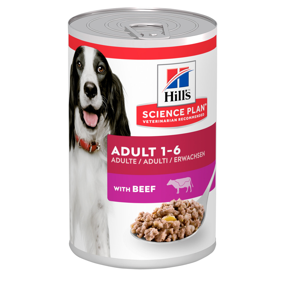 HILL'S Science Plan Adult 1-6 Beef – вологий корм із яловичиною для дорослих собак