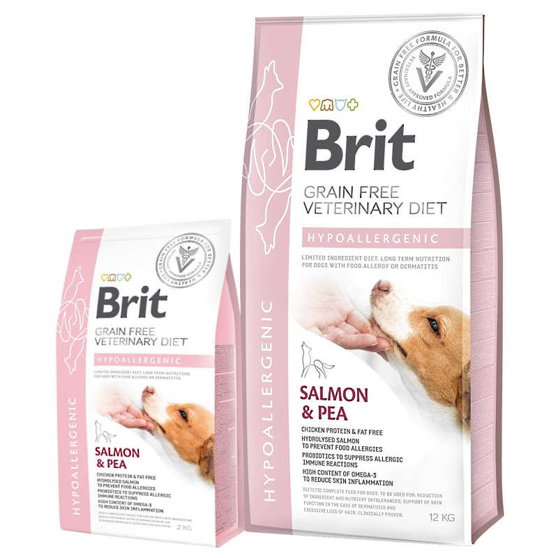 Brit Veterinary Diet Dog Hypoallergenic – лікувальний сухий корм для собак з харчовою алергією