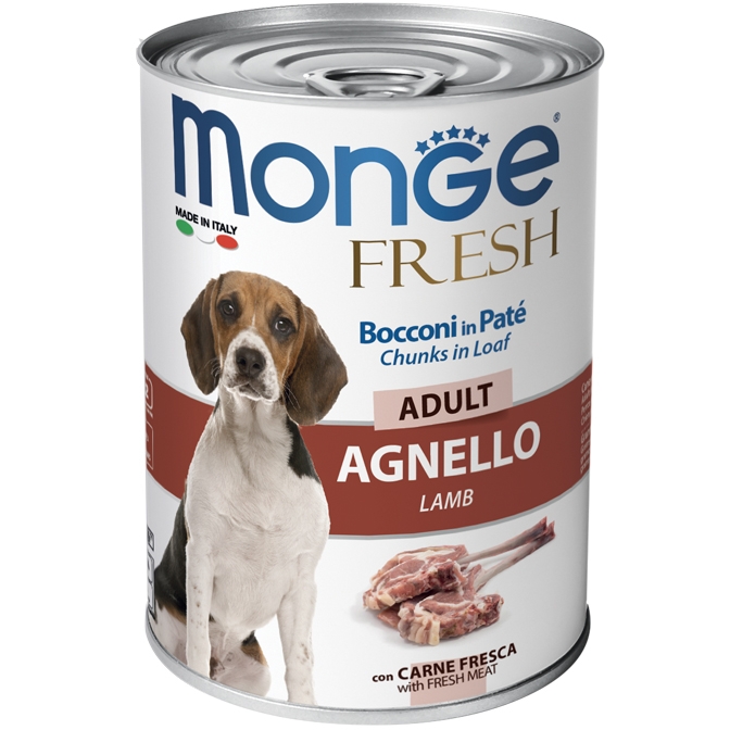 MONGE FRESH LAMB – консервы с ягнятиной для собак