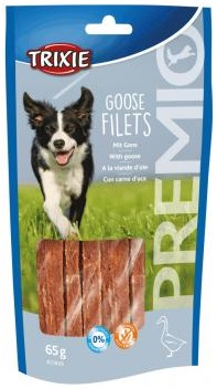 Trixie Premio Goose Filets – ласощі з гусиним м'ясом для собак