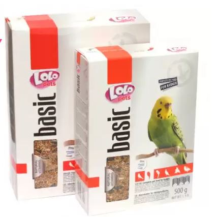 LoLo Pets basic for BUDGIE - корм Loloрets для волнистых попугаев 