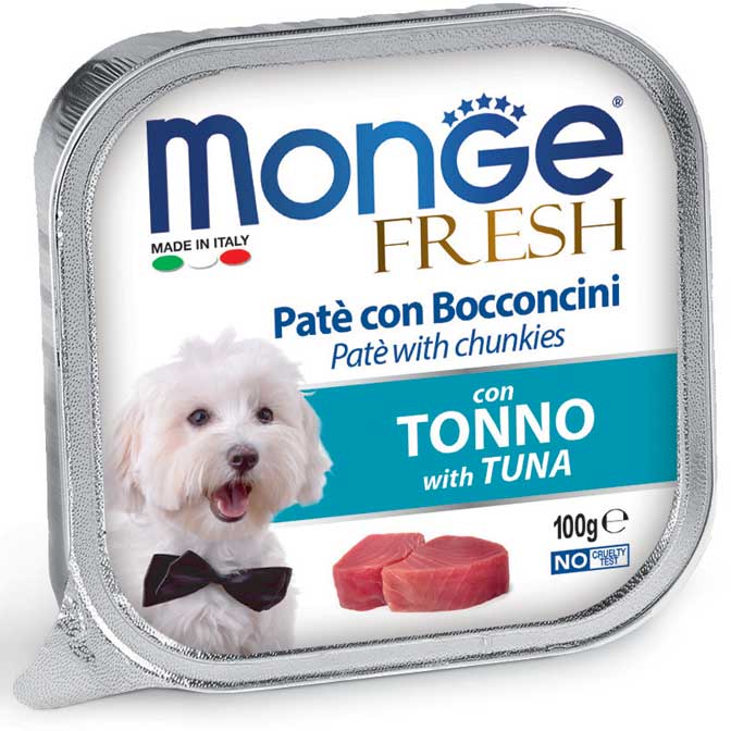 MONGE FRESH TUNA – паштет з тунцем для собак