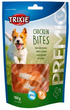 Trixie Premio Chicken Bites  – лакомство для собак с курицей