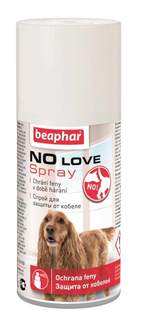 Beaphar No Love Spray – спрей для захисту самки під час тічки від псів
