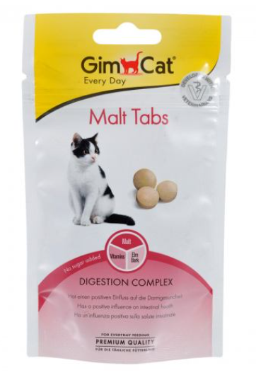GimCat Every Day Malt Tabs –  вітамінізовані ласощі для котів