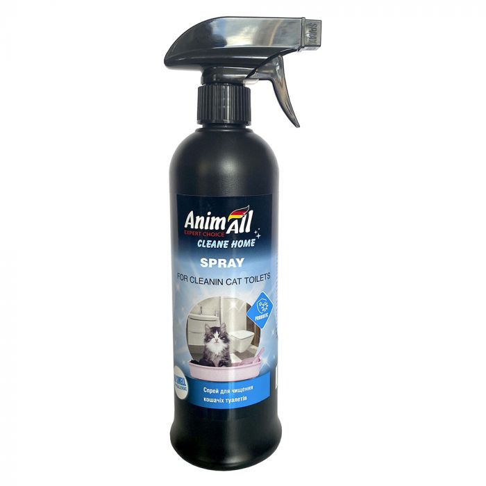 AnimAll Clean Home – Спрей для чистки кошачьих туалетов