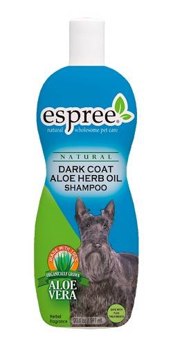 ESPREE Dark Coat Aloe Herb Oil Shampoo – шампунь с маслом алоэ вера для собак с темным окрасом
