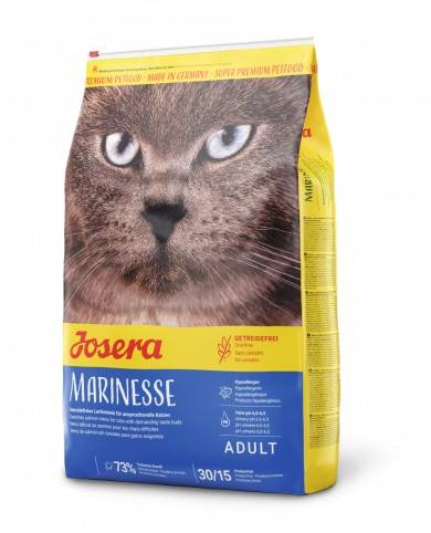 JOSERA MARINESSE – сухой корм с лососем для взрослых кошек с чувствительным пищеварением