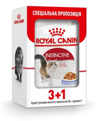 ROYAL CANIN INSTINCTIVE wet in jelly – влажный корм для взрослых кошек