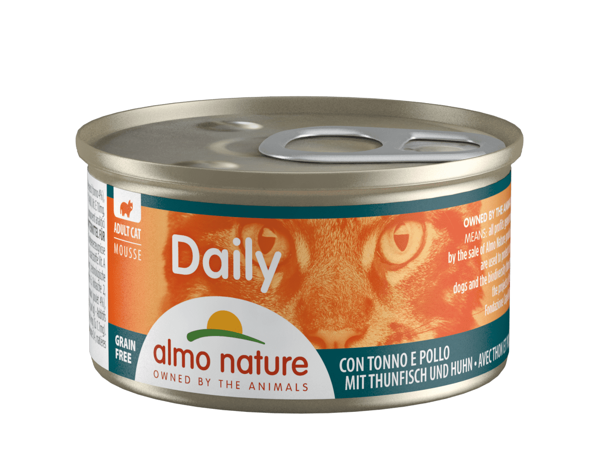 Almo Nature "Daily Menu" Tuna & Chicken – консервы для кошек с тунцом и курицей