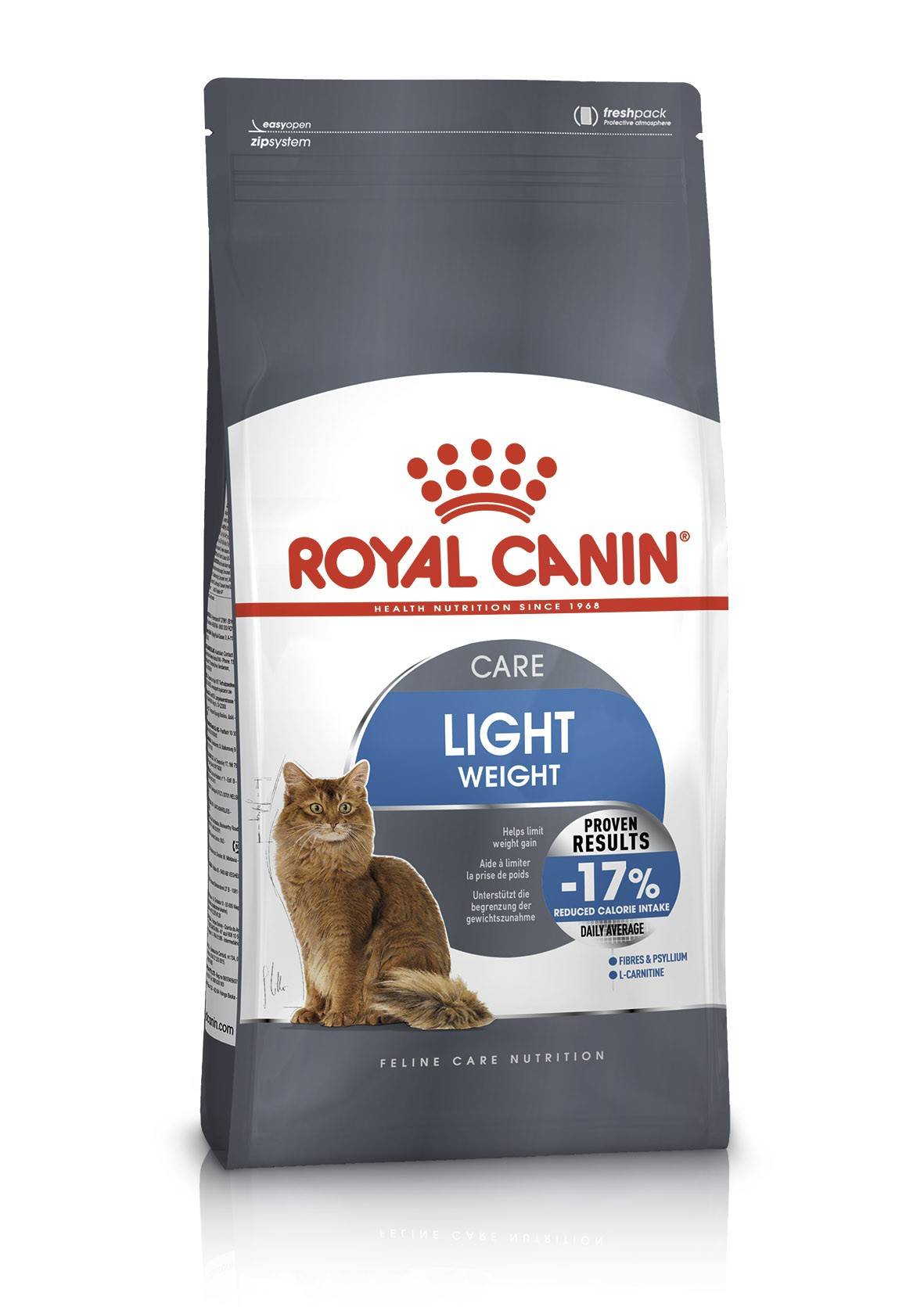 ROYAL CANIN LIGHT WEIGHT CARЕ – сухий корм для дорослих котів для обмеження спонтанного набору ваги