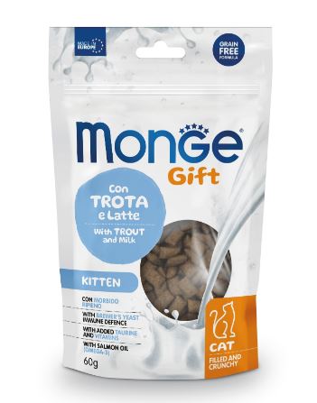 Monge Gift Cat Kitten форель и молоко